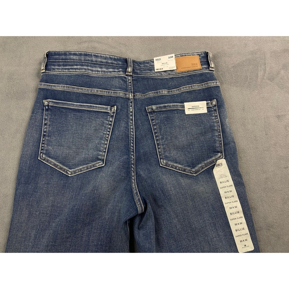 Dark Wash Flared Women’s Jeans - Picture 7 of 13